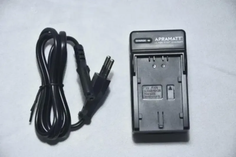 APRAMATT Ultra Fast LCD Charger for Panasonic VW-VBD58