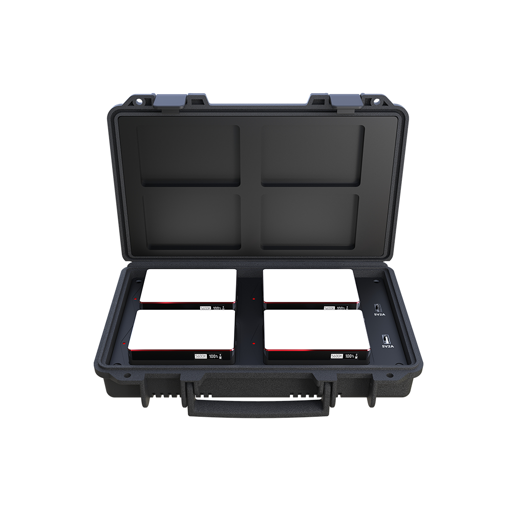 Aputure LED On-Camera 4-Light Travel Kit RGBWW MC APA0152A10