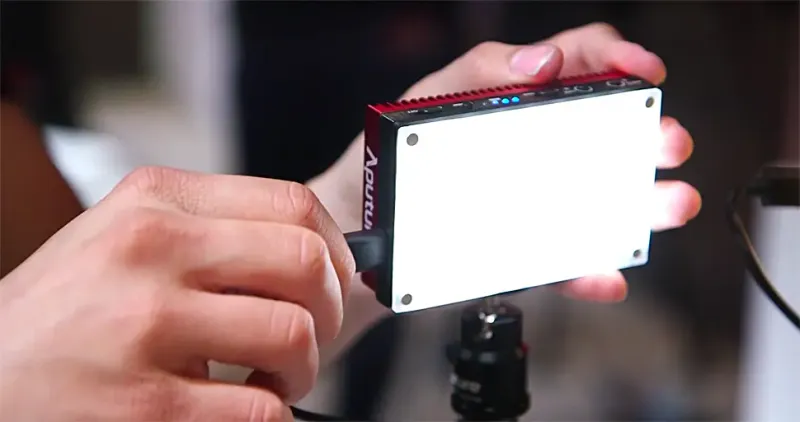 Aputure LED Mini Light Bi-Color 128-LED amaran AL-MX APK0101A1V (Metallic)