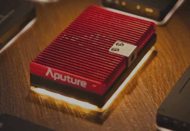 Aputure LED Mini Light Bi-Color 128-LED amaran AL-MX APK0101A1V (Metallic)