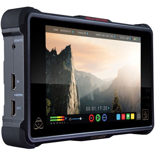 Atomos 4K HDMI Recording Monitor 7inch 1980x1200 HDMI2.0 Ninja Inferno ATOMNFN01