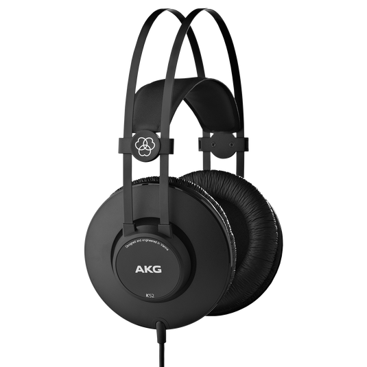 AKG Closed-Back Studio Headphones 40mm Drivers 32Ω K52