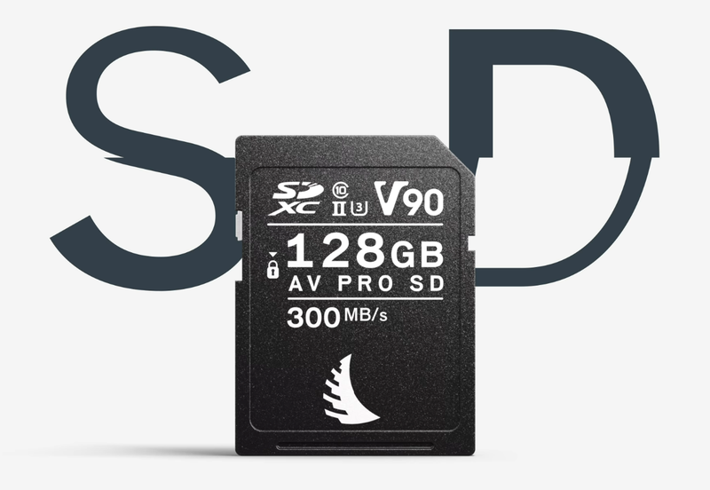 Angelbird Memory Card 128GB AV PRO SD SDXC UHS-II V90 MK2 AVP128SDMK2V90