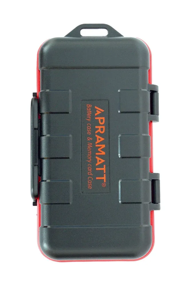 APRAMATT Battery and Memory Card Multi-Compartment Case