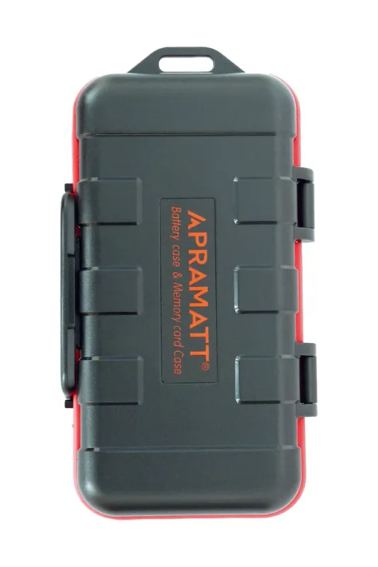 APRAMATT Battery and Memory Card Multi-Compartment Case