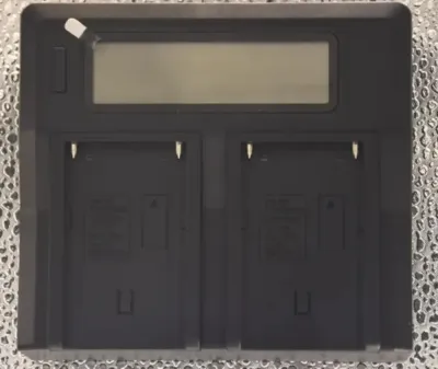 APRAMATT Dual LCD Charger for Sony NP-F960 BC-960D