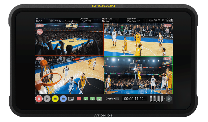 Atomos HDR Pro/Cinema Monitor-Recorder-Switcher 7inch 4K60p Shogun Classic ATOMSHG701