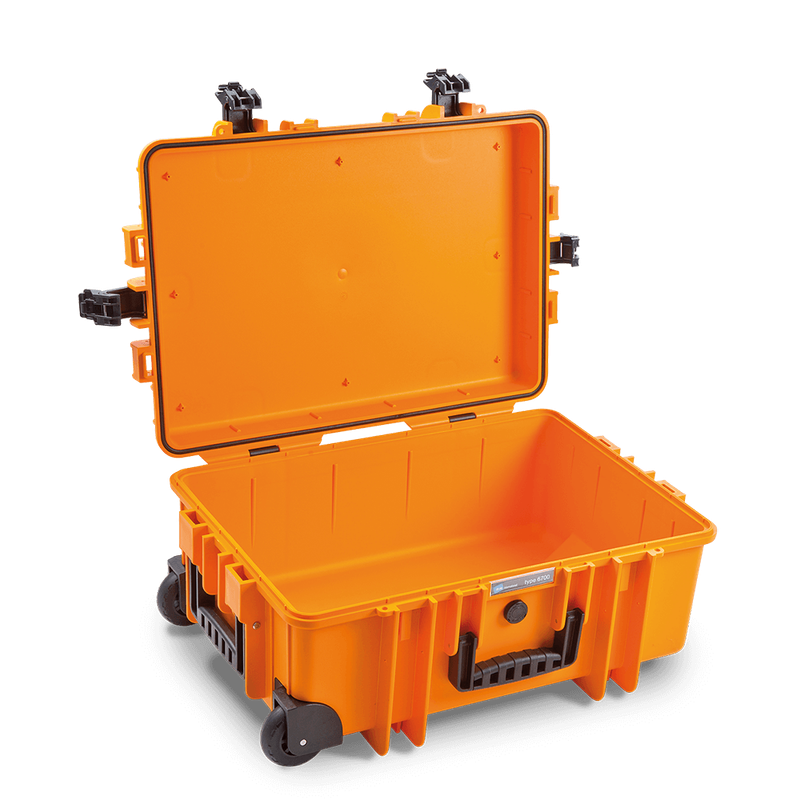 B&amp;W International Outdoor Hard Case SI Foam 6700/B/SI