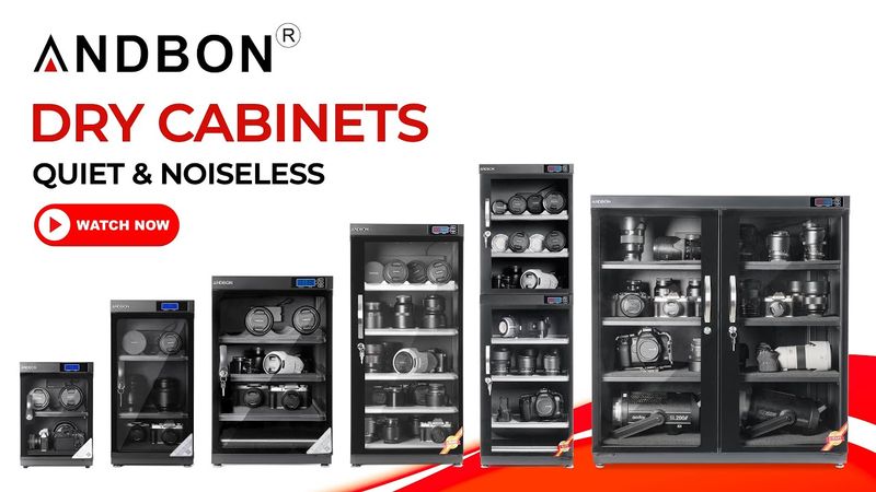Andbon Dry Cabinet 50L Digital Display Automatic Humidity Controller AD-50S