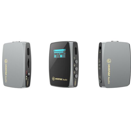 Mirfak Wireless Microphone System Dual Transmitter 2.4GHz WE10 Pro MFA11