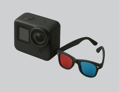 Action Camera 3D Glasses