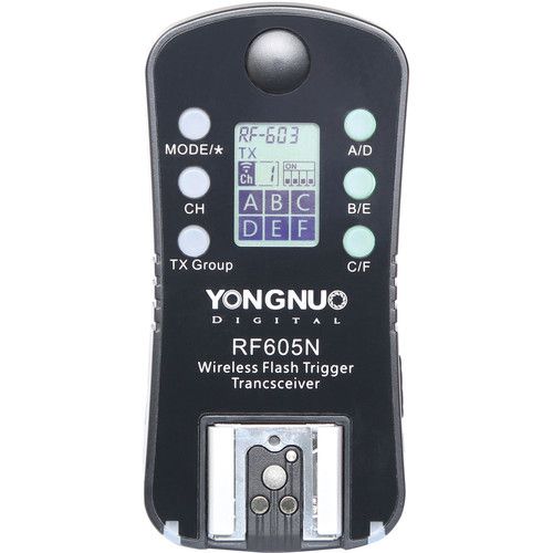 YONGNUO Wireless Flash Trigger RF-605 N for Nikon