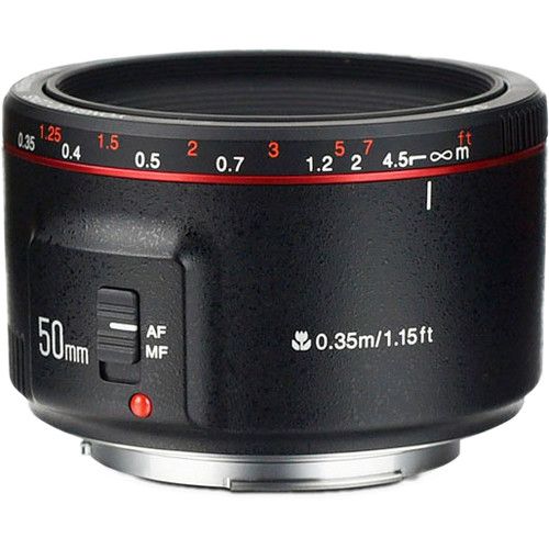 YONGNUO Standard Prime Lens 50mm f/1.8 II for Canon EF YN50MM