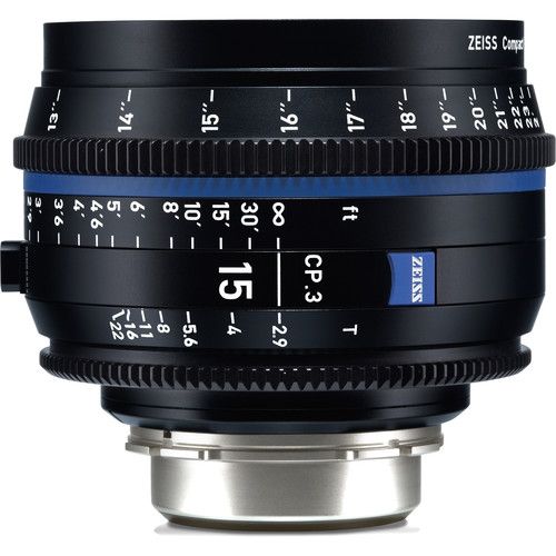 ZEISS Cine Prime Lens 15mm T2.9 EF Mount 2189-453