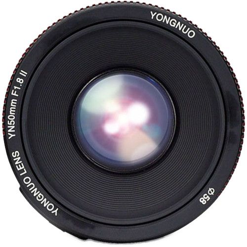 YONGNUO Standard Prime Lens 50mm f/1.8 II for Canon EF YN50MM