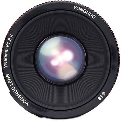 YONGNUO Standard Prime Lens 50mm f/1.8 II for Canon EF YN50MM
