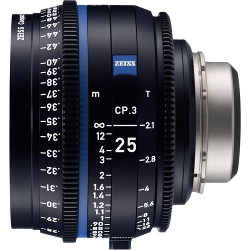 ZEISS Cine Prime Lens 25mm T2.1 EF Mount 2181-404