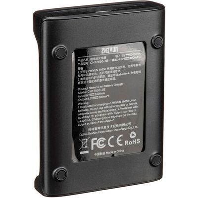 ZHIYUN Battery Charger 3-Slot USB Type-C Charging Port C000053