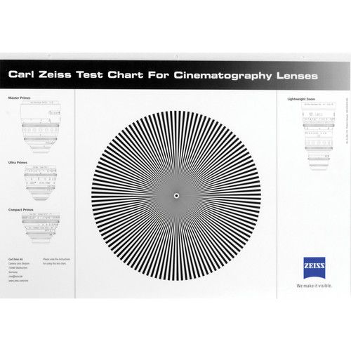 ZEISS Star Test Chart 1849-755