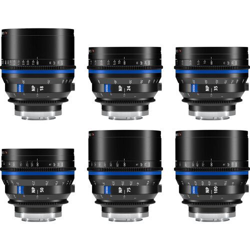 ZEISS Nano Prime 6-Lens Set Feet 2595-737