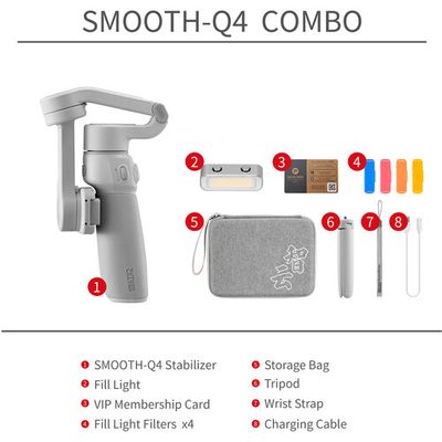 ZHIYUN Smartphone Gimbal Stabilizer Smooth Q4 Combo C030116CB