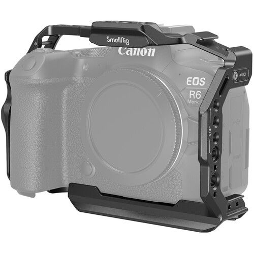 SmallRig Camera Cage with NATO Rail 4159 for Canon EOS R6 Mark II