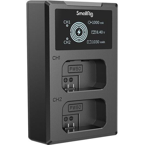 SmallRig Dual Battery Charger 4081 for Sony NP-FW50