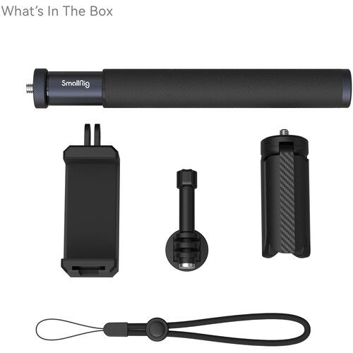 SmallRig Selfie Stick Telescopic 7.9-37.4inch 4192 for Action Cameras