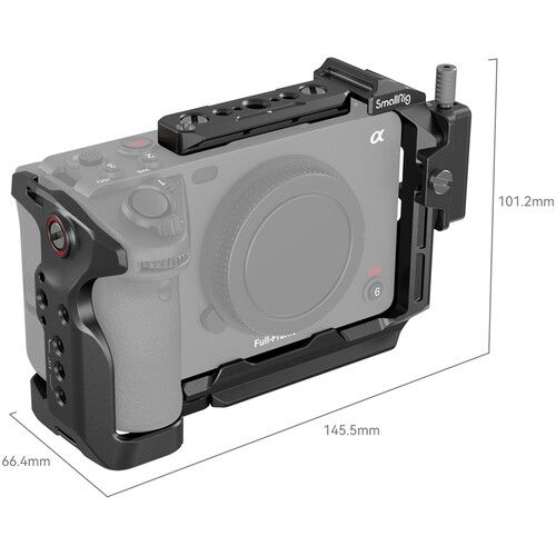 SmallRig Camera Cage with NATO Rail 4183 for Sony FX30/ FX3