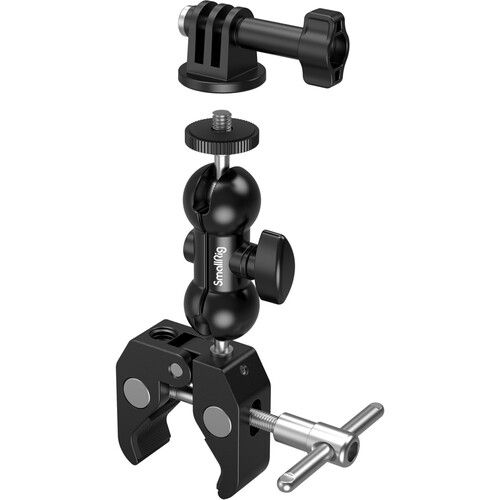 SmallRig Double BallHead Multi-function with Clamp and 1/4inch Screw 1138B