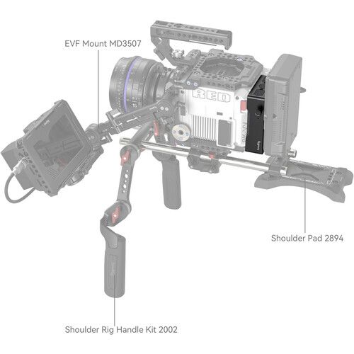 SmallRig V-Mount Battery Plate Adapter 3898 for RED V-RAPTOR