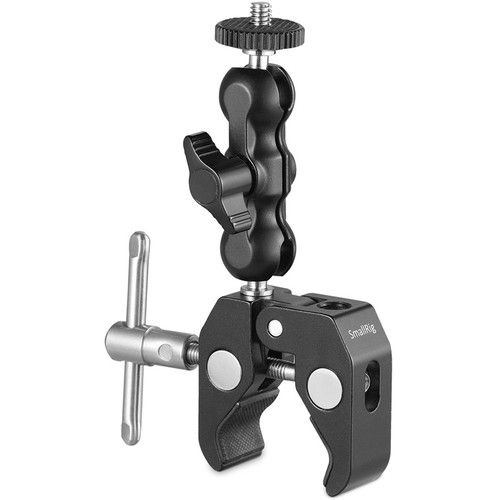 SmallRig Multi-functional Ballhead Clamp with 3.5inch Ball Head Arm 2164