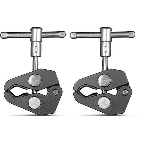 SmallRig Super Clamp with 1/4inch-20 and 3/8-16 Threads (2pcs Pack) 2058
