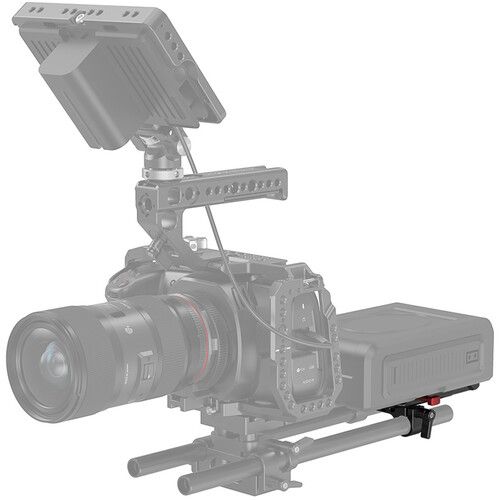 SmallRig V-Mount Battery Plate with Dual 15mm Rod Clamp 3016