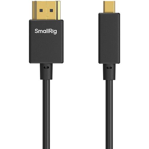 SmallRig Micro-HDMI to HDMI Data Cable (D to A) Ultra-Slim 4K 100cm 4795