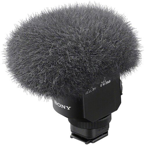 Sony Shotgun Microphone On-Camera Compact Digital ECM-M1