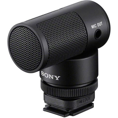 Sony Shotgun Microphone On-Camera Ultra-Compact Super-Cardioid ECM-G1 for Vloggers