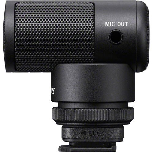 Sony Shotgun Microphone On-Camera Ultra-Compact Super-Cardioid ECM-G1 for Vloggers