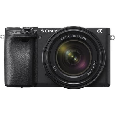 Sony Mirrorless Camera Kit 24.2MP 4K APS-C E-mount a6400 with 18-135mm f/3.5-5.6 Lens