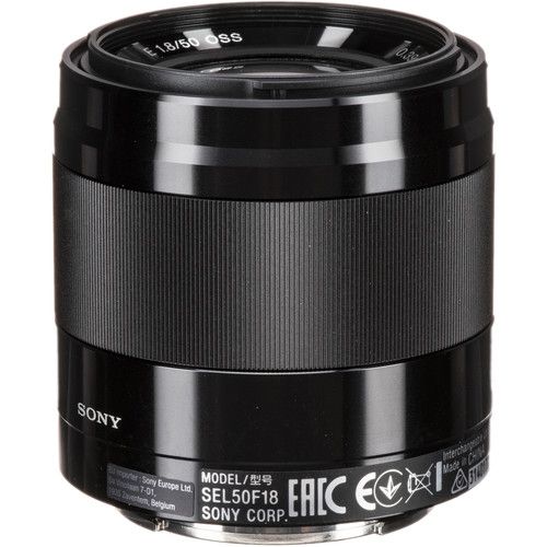 Sony Standard Prime Lens 50mm f/1.8 OSS APS-C E-mount SEL50F18/B