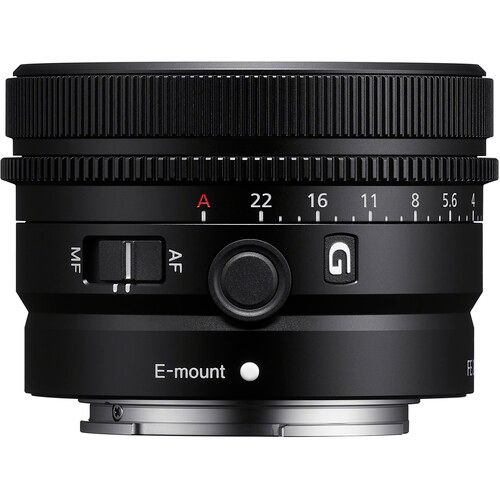 Sony Standard Prime Lens 50mm f/2.5 G Full-Frame E-mount SEL50F25G