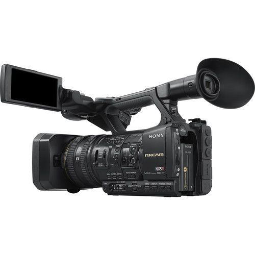 Sony Handheld Professional Camcorder NXCAM with Built-In LED Light HXR-NX5R