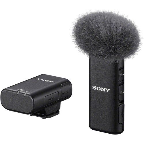 Sony Wireless Microphone On-Camera Bluetooth Digital Single-Channel ECM-W2BT