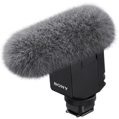 Sony Shotgun Microphone On-Camera Compact Digital ECM-B10