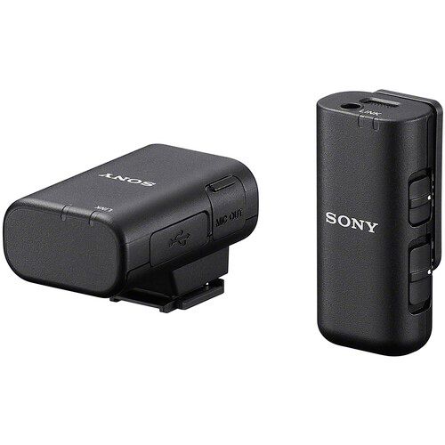 Sony Wireless Microphone System Compact Single-Channel with Multi Interface Shoe ECM-W3S