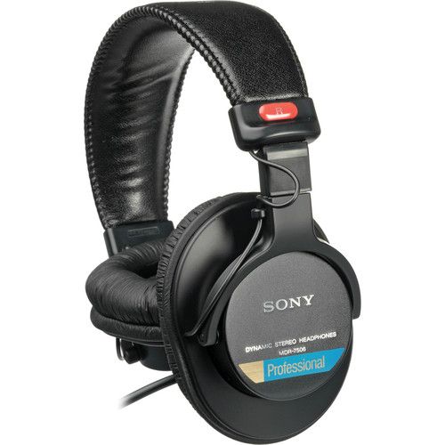 Sony Studio Headphones Wired On-Ear MDR-7506