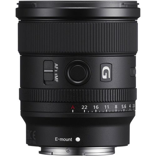Sony Ultra-Wide-Angle Prime Lens 20mm f/1.8 Full-Frame E-Mount SEL20F18G