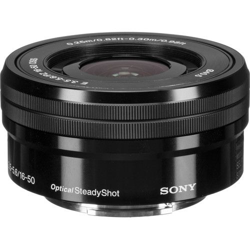 Sony Retractable Power Zoom Lens 16-50mm f/3.5-5.6 OSS APS-C E-mount SELP1650