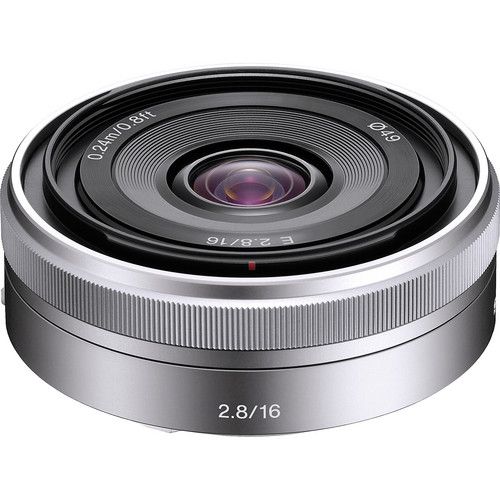 Sony Wide-Angle Prime Lens 16mm f/2.8 APS-C E-mount SEL16F28S
