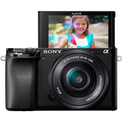 Sony Mirrorless Camera Kit 24.2MP 4K APS-C E-mount a6100 with 16-50mm f/3.5-5.6 OSS Lens